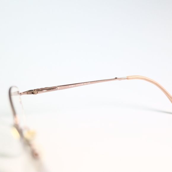 Port Royale Collection Silver Dollar 51-19 135 half rim eyeglasses frame N14 - Picture 9 of 9